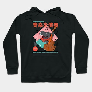 Happy Hippopotamus Hoodie